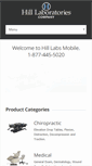 Mobile Screenshot of hilllabs.com