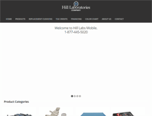 Tablet Screenshot of m.hilllabs.com